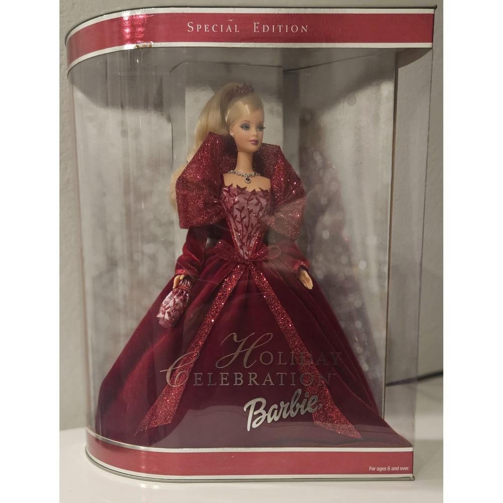 2002 HOLIDAY CELEBRATION BARBIE Mattel 56209 Collector Vintage
